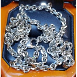 Estate 20" Anchor Link Chain Sterling Silver